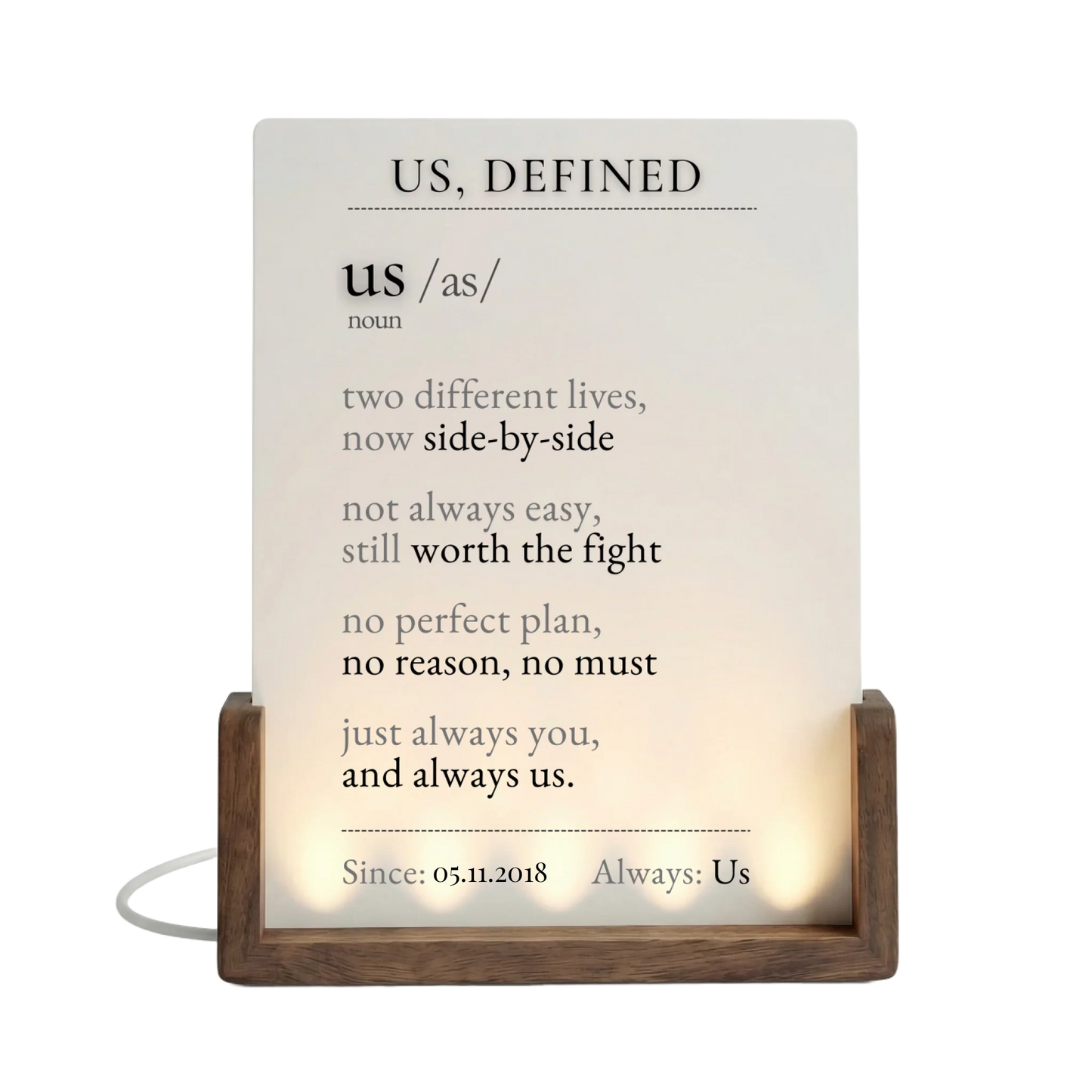 Us, Defined